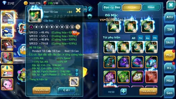 Mã : #TTS5978 - S1819 - Top 16 - 238 sách - Cặp cá bá chủ zevil mewtwo goodra