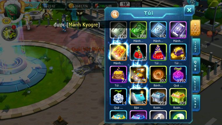 Mã : #TTS5978 - S1819 - Top 16 - 238 sách - Cặp cá bá chủ zevil mewtwo goodra