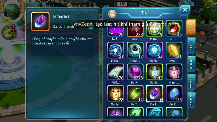 Mã : #TTS5978 - S1819 - Top 16 - 238 sách - Cặp cá bá chủ zevil mewtwo goodra
