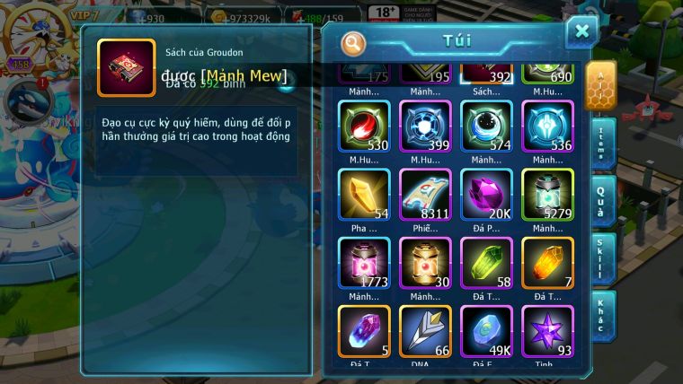 Mã : #TTS5976 - S993 - Top41 - Ho-oh cộng hưởng dynamax cặp cá bá chủ qvld bc unvoa wb bc nhiều pet ht