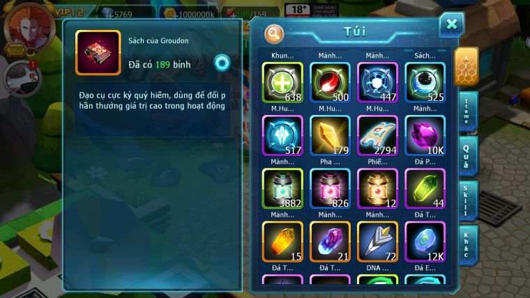 Mã : #TTS5985 - S1529 - V12 - Top43 - Ho-oh cộng hưởng dynamax Unvoa wb bá chủ yvetal bá chủ nhiều pet bá chủ