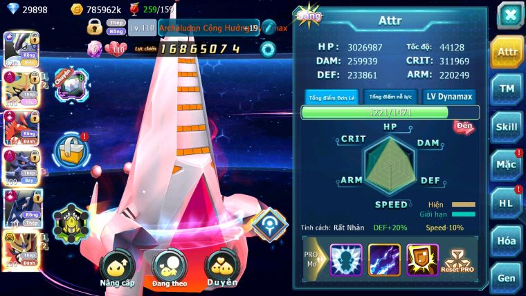 Mã: #TTS5984 - S1737 - TOP1 ALL - TOP2 CHAM - V18 - 1K7 SÁCH - CẶP RỒNG CỘNG HƯỞNG CẶP KIẾM KHIÊN BÁ CHỦ ACHALUDON CH DYNAAMX CHIM SẮT MELTAN DYANAMX