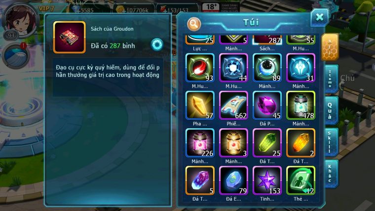 Mã #TTS5983 - S1830 - TOP5 - V7 - Unvoa white black bá chủ cặp lati bá chủ nhiều pet huyền thoại