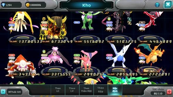 Mã : #TTS5982 - S1611 - V10 - 1K SÁCH - Ho-oh dynamax quái vật biển cả bá chủ nhiều pet huyền thoại