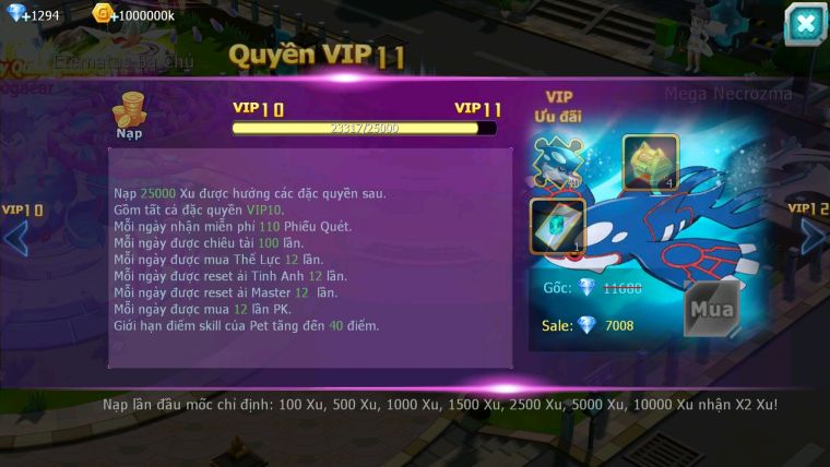 Mã : #TTS5982 - S1611 - V10 - 1K SÁCH - Ho-oh dynamax quái vật biển cả bá chủ nhiều pet huyền thoại
