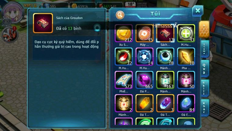 Mã : #TTS6000 - S1728 - V10 - Diancie bá chủ sakataka bá chủ rắn băng bá chủ raikou nhiều pet ht