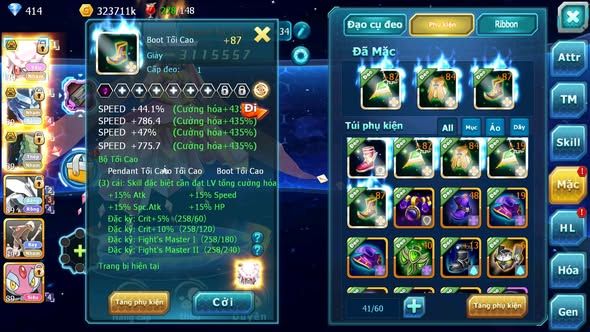 Mã : #TTS5998 - S1728 - V5 - Diancie bá chủ rắn băng bc sakataka bc nhiều pet ht