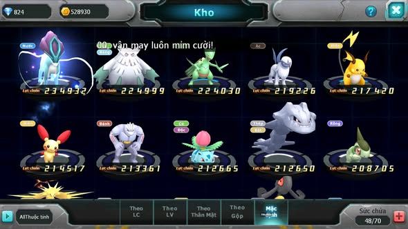Mã : #TTS6003 - S1858 - V5 - Lugia armldo raikou celebi goodra