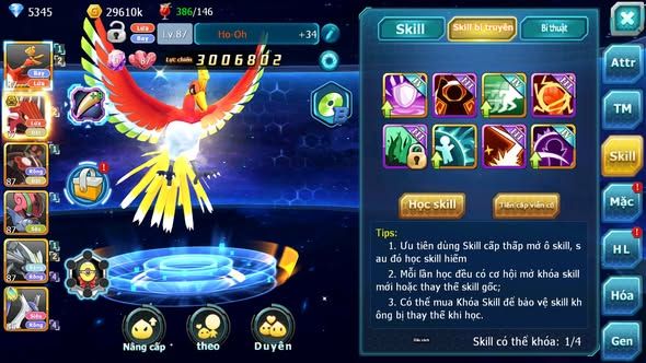 Mã : #TTS6010 - S1819 - Top 20 - Hooh quái vật lòng đất bá chủ zevil nhiều pet ht
