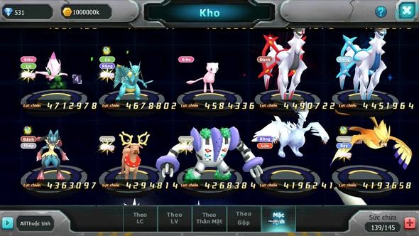 Mã : #TTS6008 - S970 - Top17 - V12 - Ho-oh dynamax wb bc unvoa qvld bc qvbc bc nhiều pet ht