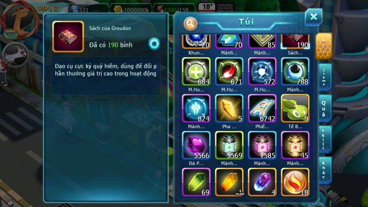 Mã : #TTS6008 - S970 - Top17 - V12 - Ho-oh dynamax wb bc unvoa qvld bc qvbc bc nhiều pet ht