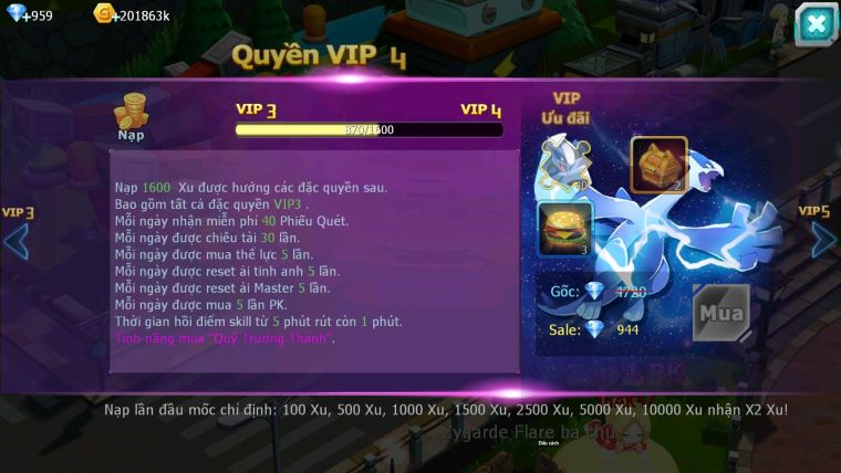 Mã : #TTS6018 - S1817 - V3 - Top 12 - Unova kuyrem ho-oh lugia vịt bầu cặp lati groudon