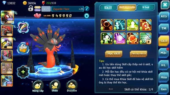 Mã : #TTS6017 - S1866 - V5 - Top 27 - 252 sách - Zygarde flare groudon raikou đua top ngon