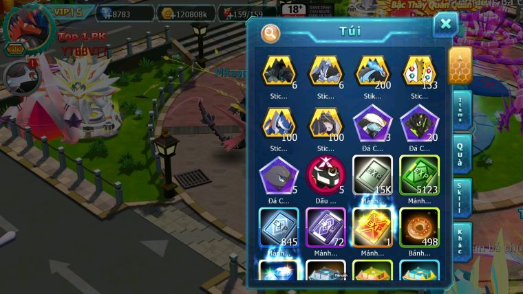 Mã : #TTS6016 - S1758 - Top 2 - V15 - 2K7 Sách - Cặp rồng bá chủ Tapu bu lu cộng hưởng dynamax xerm bc mes nhiều pet ht