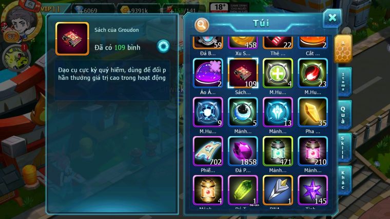 Mã : #TTS6023 - S1821 - Top10 - V11 - White Black bá chủ rắn băng lugia zflare nhiều pet huyền thoại