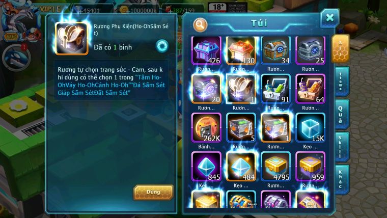 Mã : #TTS6022 - S1046 - Top 1 ALL - V15 - Palkia Cộng hưởng Diancie & Hooh Cộng hưởng dyanmax form 3 team cham cực khủng