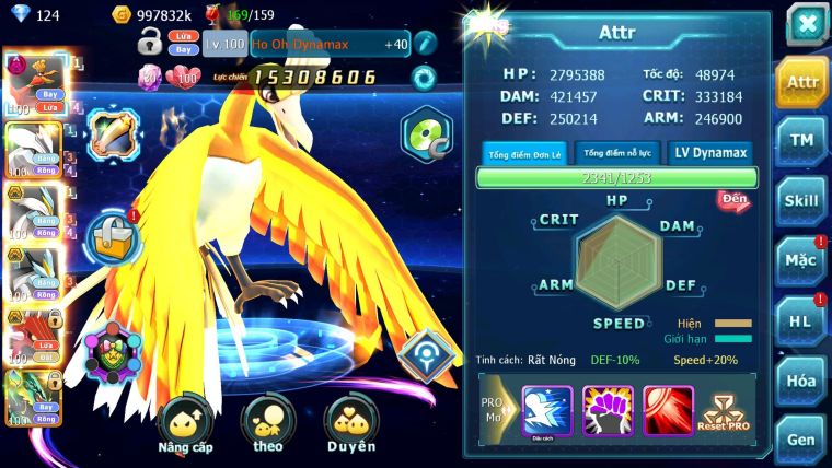 Mã: #TTS6028 - S1132 - V12 - 367 Sách Ho-oh dynamax Unvoa wb bc qvld bc thần gió drak hooh