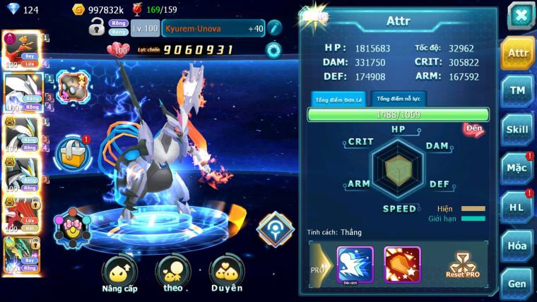 Mã: #TTS6028 - S1132 - V12 - 367 Sách Ho-oh dynamax Unvoa wb bc qvld bc thần gió drak hooh