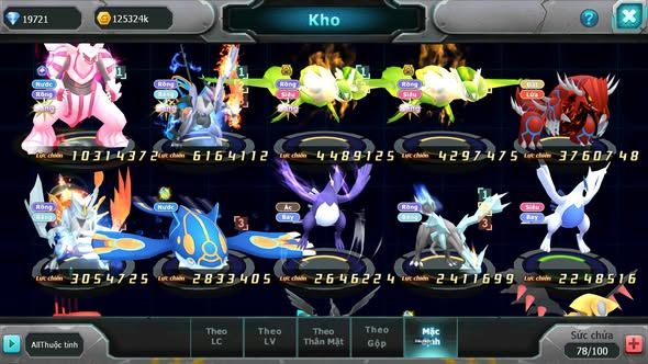 Mã : #TTS6034 - S1688 - V6 - 19K KC - Palkia cộng hưởng Unvoa kuyrem Cặp lati bá chủ qvld white nhiều pet ht