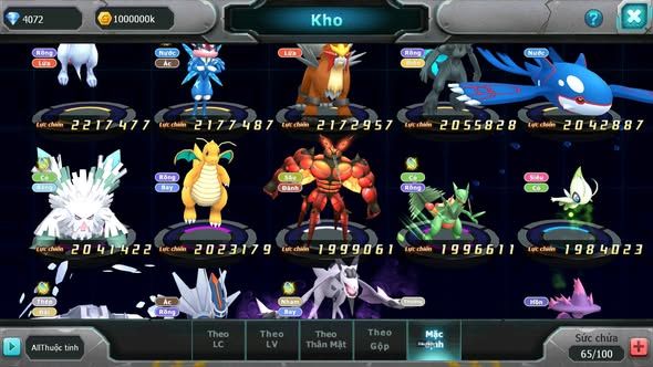 Mã : #TTS6042 -S1528 - V5 - Ho-oh dynaamx Mew giáp bá chủ Qvld bá chủ cặp lati bá chủ