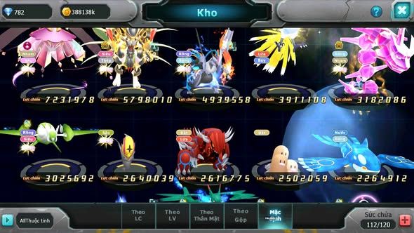 Mã : #TTS6047 - S1148 - V5 - Diancie dyanamx mew giáp bc unvoa ho-oh rắn băng bc nhiều pet HT