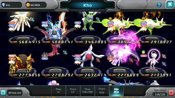 Mã : #TTS6063 - S1567 - V9 - Ho-oh Unvoa kuyrem Thần gió Cặp Lati bá chủ Nhiều pet huyền thoại