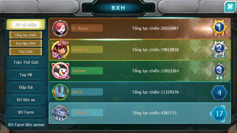 Mã : #TTS6073 - S1836 - V8 - Top17 - V8 - Unvoa kuyrem Raikou lati nhiều pet ht