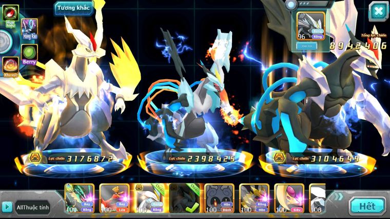 Mã : #TTS6074 - S271 - 10K kc - Rayquaza Ho-oh Wb bá chủ Unvoa kuyrem nhiều pet huyền thoại