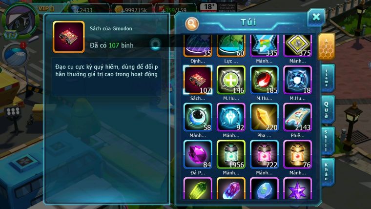 Mã : #TTS6071 - S1651 - Diancie bá chủ dynamax Tapu fini bc xerm bc ho-oh hentran qvld nhiều pet ht