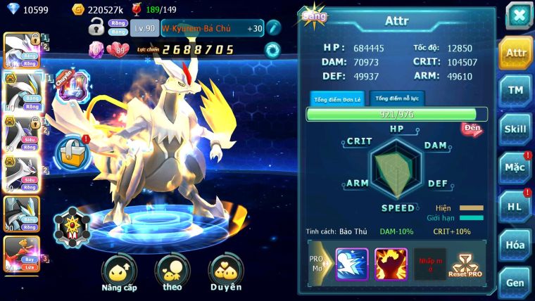 Mã : #TTS6080 - S1813 - Top11 -V13 - Unvoa kuyrem white bá chủ cặp lati bá chủ black nhiều pet HT