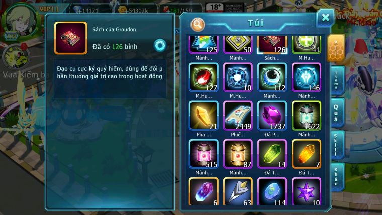 Mã : #TTS6079 - S1255 - V11 - Ho-oh dynamax Lugia bá chủ Thần gió bc cặp lati bc qvld bc nhiều pet ht