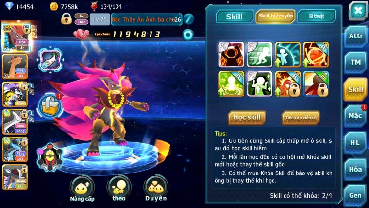 Mã : #TTS6077 - S1847 - Top48 - V4 - 14K KC - Bật thầy ảo ảnh bá chủ ash char raikou armdlo