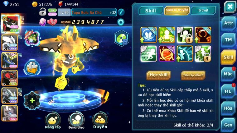 Mã : #TTS6084 - S1737 - V6 - Tapu bulu bá chủ Unvoa kuyrem xerm thần gió nhiều pet ht