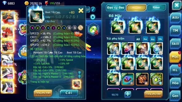 Mã: #TTS6089 - S1816 - V9 - Ho-oh bá chủ Qvld bc groudon bc Unvoa kuyrem Cặp lati bc