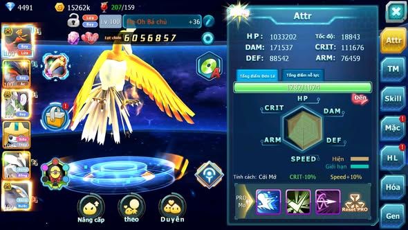 Mã : #TTS6088 - S1799 - Top7 - V12 - 1K1 Sách - Ho-oh bá chủ Yvetal thần gió bc Qvbc qvld bc nhiều pet ht