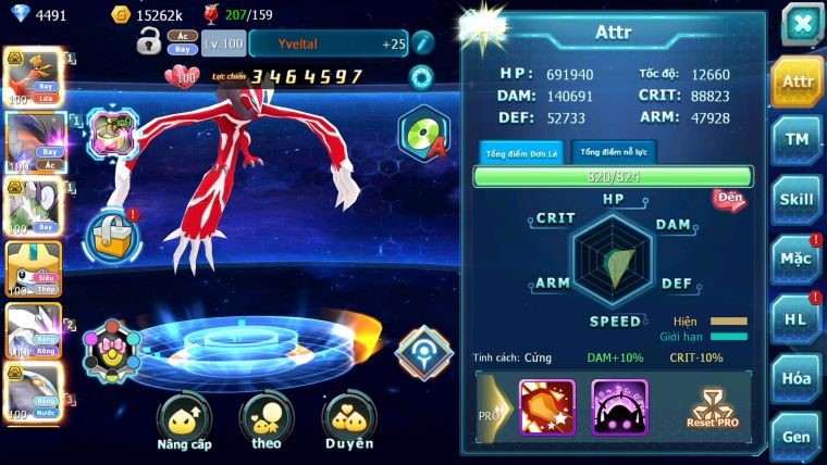 Mã : #TTS6088 - S1799 - Top7 - V12 - 1K1 Sách - Ho-oh bá chủ Yvetal thần gió bc Qvbc qvld bc nhiều pet ht