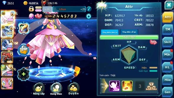 Mã : #TTS6095 - S1733 - V7 - Diancie bc rắn băng bc zygarde nhiều pet ht