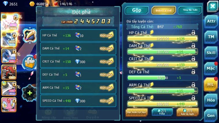 Mã : #TTS6095 - S1733 - V7 - Diancie bc rắn băng bc zygarde nhiều pet ht