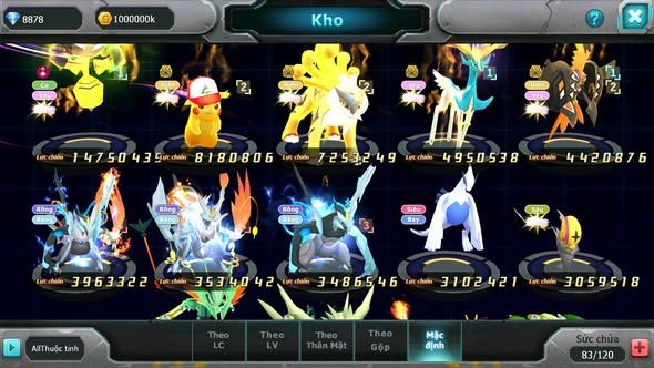 Mã : #TTS6092 - S1692 - V10 - 728 Sách Tapu bulu dynaamx Pikachu bc raikou bc xerm bc Unvoa wb