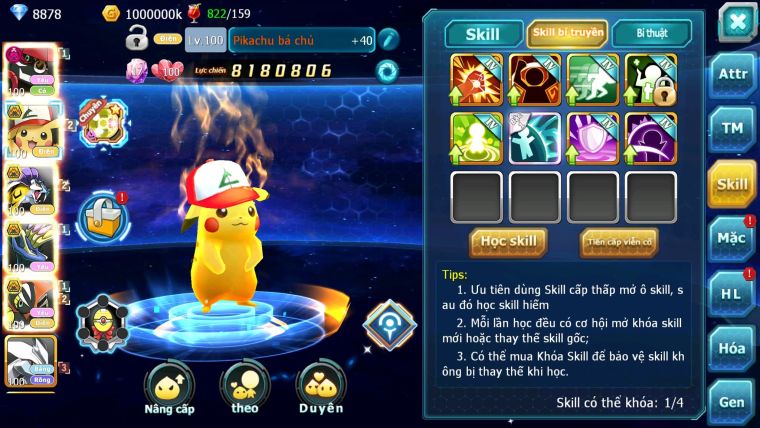 Mã : #TTS6092 - S1692 - V10 - 728 Sách Tapu bulu dynaamx Pikachu bc raikou bc xerm bc Unvoa wb