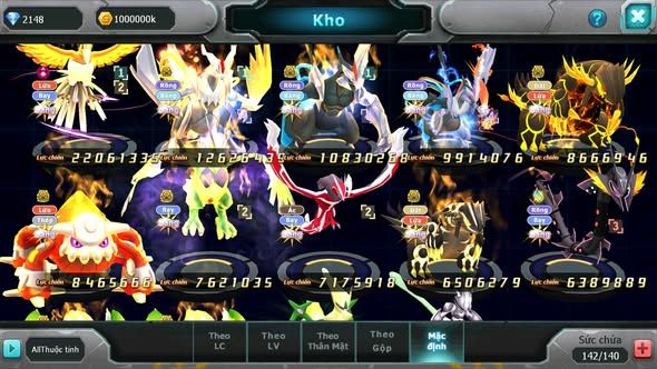 Mã : #TTS6091 - S1227 - Top30 - V7 - Ho-oh bá chủ dynamax Unvoa kuyrem Wb bá chủ Qvld bc Hentran bc thần gió nhiều pet ht