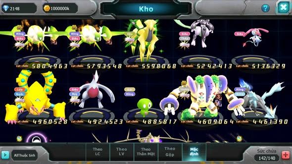 Mã : #TTS6091 - S1227 - Top30 - V7 - Ho-oh bá chủ dynamax Unvoa kuyrem Wb bá chủ Qvld bc Hentran bc thần gió nhiều pet ht