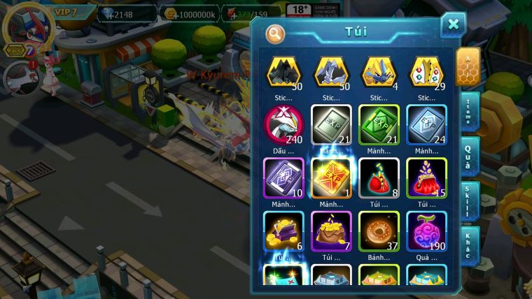 Mã : #TTS6091 - S1227 - Top30 - V7 - Ho-oh bá chủ dynamax Unvoa kuyrem Wb bá chủ Qvld bc Hentran bc thần gió nhiều pet ht