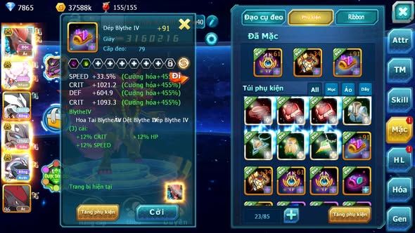 Mã : #TTS6104 - S1152 - V4 - Bật thầy ảo ảnh Diancie bc unvoa kuyrem mew giáp bc Palkia bc