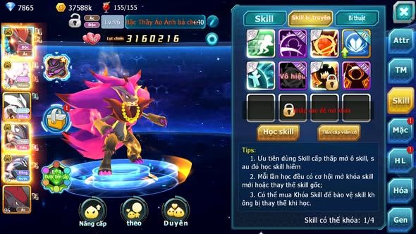 Mã : #TTS6104 - S1152 - V4 - Bật thầy ảo ảnh Diancie bc unvoa kuyrem mew giáp bc Palkia bc