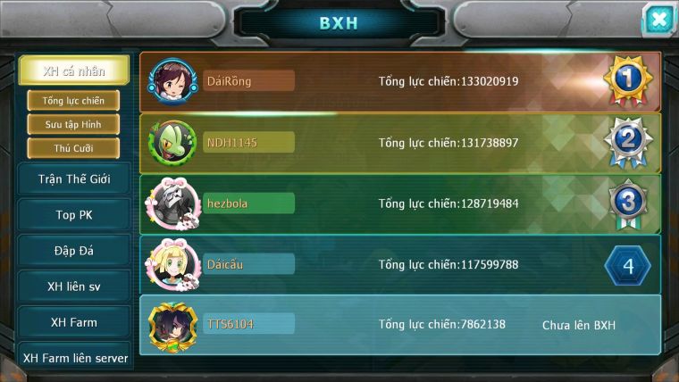 Mã : #TTS6104 - S1152 - V4 - Bật thầy ảo ảnh Diancie bc unvoa kuyrem mew giáp bc Palkia bc