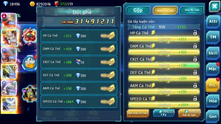 Mã : #TTS6103 - S1117 - Top10PK - V15 - 18K KC - Ho-oh Cộng hưởng dyanamx lực chiến khủng - Vua Khiên bá chủ  Yvetal & Palkia Cộng Hưởng quá ngon