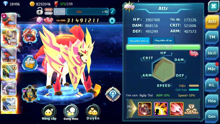 Mã : #TTS6103 - S1117 - Top10PK - V15 - 18K KC - Ho-oh Cộng hưởng dyanamx lực chiến khủng - Vua Khiên bá chủ  Yvetal & Palkia Cộng Hưởng quá ngon