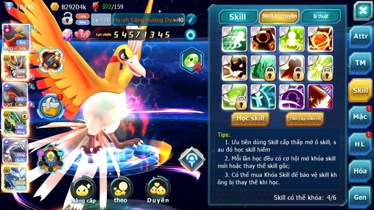 Mã : #TTS6103 - S1117 - Top10PK - V15 - 18K KC - Ho-oh Cộng hưởng dyanamx lực chiến khủng - Vua Khiên bá chủ  Yvetal & Palkia Cộng Hưởng quá ngon