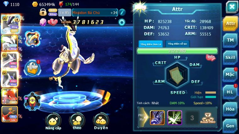 Mã : #TTS6102 - S1862 - Top2 ALL - V13 - Miraidon bá chủ Unvoa kuyrem Cặp Latios as bá chủ quá ngon cho đua SVM